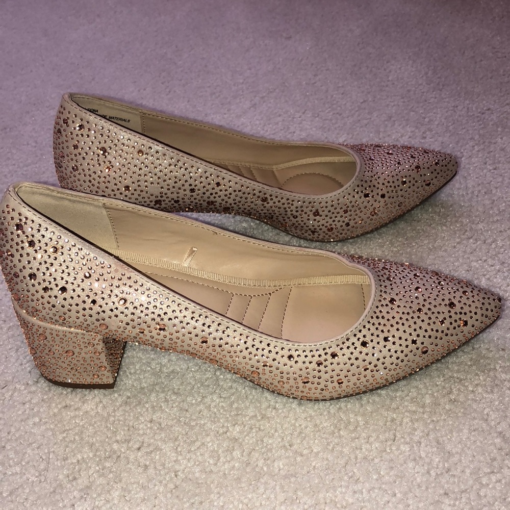 Holiday Sale: Adrienne Vittadini sparkly heels